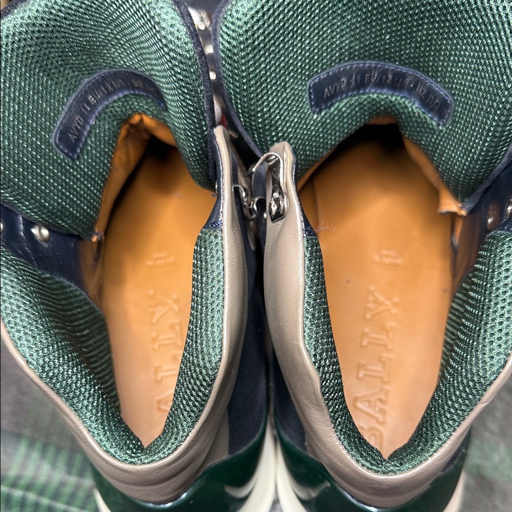 Bally Avyd Men's Navy High-Top Sneakers - Picture 5 of 12